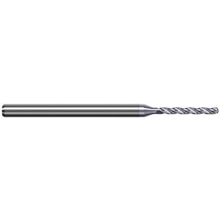 Harvey Tool 3/16 Drill dia. x 1.8400 in. Carbide HP Drill for Aluminum Alloys, 3 Flutes, TiB2 Coated HYX1875-C8